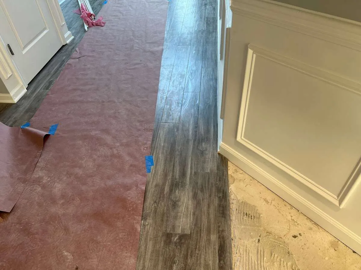 Completed marble shower restoration in Montclair